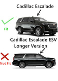 Tempered Passenger Right Side Rear Door Window Door Glass Compatible with Cadillac Escalade 2021-2026 Models (Not For Escalade ESV)
