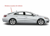Heated Back Window Back Glass Compatible with Volkswagen CC 2010-2017 Models / Passat CC 2009 Models
