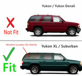 Passenger Right Side Quarter Glass Quarter Window Compatible with Chevrolet Suburban/GMC Yukon XL 2000-2006 Models