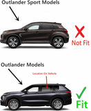 Driver Left Side Rear Door Window Door Glass Compatible with Mitsubishi Outlander 2014-2021 / PHEV 2018-2022 Models