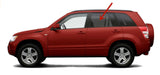 Driver Left Side Rear Door Window Door Glass Compatible with Suzuki Grand Vitara 2006-2013 Models