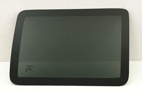 Driver Left Side Rear Quarter Window Quarter Glass Compatible with Jeep Wrangler 4 Door Utility 2007-2010 Models