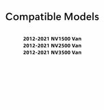 Passenger Right Side Front Door Window Door Glass Compatible with Nissan NV1500 NV2500 NV3500 2012-2021 Models