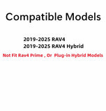 Driver Left Side Front Door Window Door Glass Compatible with Toyota RAV4 / RAV4 Hybrid 2019-2025 Models ( Not Fit Rav4 Prime Or Plug-in Hybrid )