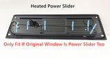 OEM Heated Power Style Back Slider Window Back Glass Compatible with Toyota Tacoma Pickup 2024-2026 Models