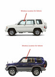 Driver Left Side Front Door Window Compatible with Isuzu Trooper 1992-2002 Models/ Compatible with Acura SLX 1996-1999 Models