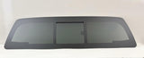 Manual Rear Back Slider Window Back Glass Compatible with Nissan Titan / Titan XD 2016-2025 Models