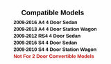 OEM Passenger Right Side Front Door Window Door Glass Compatible with Audi A4 S4 RS4 2009-2016 4 Door Model