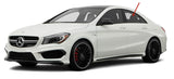 Driver Left Side Rear Door Window Door Glass Compatible with Mercedes Benz CLA250 / CLA45AMG 2014-2019 Models