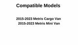 Passenger Right Side Front Door Window Door Glass Compatible with Mercedes Benz Metris 2015-2023 Models
