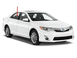 Passenger Right Side Rear Door Window Door Glass Compatible with Toyota Camry 4 Door Sedan 2012-2014 Models