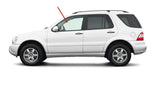 Driver Left Side Front Door Window Door Glass Compatible with Mercedes Benz ML320 ML350 ML430 ML55 AMG ML500 1998-2005 Models