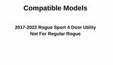 OE Driver Left Side Quarter Window Quarter Glass Bright Trim Style Compatible with Nissan Rogue Sport 2017-2022 Models