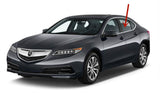 Driver Left Side Rear Door Window Door Glass Compatible with Acura TLX 2015-2020 Models
