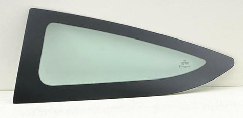 Driver Left Side Rear Quarter Window Quarter Glass Compatible with Honda Accord 2 Door Coupe 2008-2012 Models
