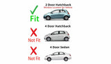 Driver Left Side Rear Quarter Glass Quarter Window Compatible with Toyota Yaris 2 Door Hatchback 2006-2011 Models