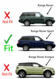 Passenger Right Side Rear Door Window Door Glass Privacy Compatible with Range Rover Sport 4 Door Utility 2006-2013