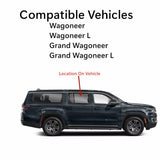 Laminated Passenger Right Side Rear Door Window Door Glass Compatible with Jeep Wagoneer / Wagoneer L / Grand Wagoneer / Grand Wagoneer L 2022-2026 Models