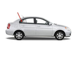 Passenger Right Side Rear Vent Glass Window Compatible with Hyundai Accent 4 Door Sedan 2006-2011 Models