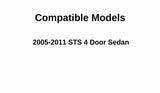 Laminated Passenger Right Side Front Door Window Door Glass Compatible with Cadillac STS 2005-2011 Models