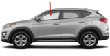 Driver Left Side Front Door Window Door Glass Compatible with Hyundai Tucson 2016-2021 Models