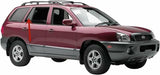 Passenger Right Side Rear Vent Window Vent Glass Compatible with Hyundai Santa Fe 2001-2006 Vehicle Models