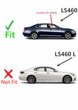Passenger Right Side Front Door Window Door Glass Compatible with Lexus LS460 2007-2017 Models (Not For LS460 L)