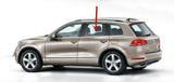 Driver Left Side Rear Door Window Door Glass Compatible with Volkswagen Touareg 2004-2010 Models