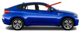 Passenger Right Side Front Door Window Door Glass Compatible with BMW X6 2008-2014 Models