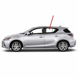 Tempered Glass Only Driver Left Side Rear Door Window Door Glass Compatible with Lexus CT200 CT200h 2011-2018 Models