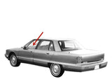 Driver Left Side Front Door Window Door Glass Compatible with Oldsmobile 98 1991-1996/Buick Park Avenue 1991-1996/Pontiac Bonneville 1992-1999 Models
