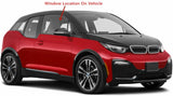 OEM Passenger Right Side Front Door Window Door Glass Compatible with BMW i3 4 Door Hatchback 2014-2020 Models
