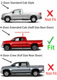 Driver Left Side Rear Door Window Door Glass Compatible with Toyota Tundra Pickup 4 Door Extended Cab 2007-2021 Models