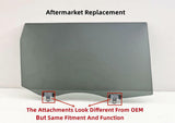 NAGD Passenger Right Side Rear Door Window Door Glass Compatible with Kia Soul 4 Door Hatchback 2010-2013 Models