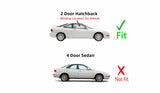 Passenger Right Side Door Window Door Glass Compatible with Acura Integra 2 Door Hatchback 1994-2001 Models