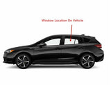 Driver Left Side Rear Door Window Door Glass Compatible with Subaru Impreza 4 Door Hatchback 2017-2023 Models