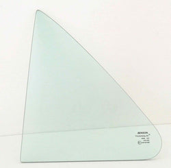 Driver Left Side Rear Vent Window Vent Glass Compatible with Nissan Sentra 1991-1994 / Tsuru 1992-2005 4 Door Sedan Models