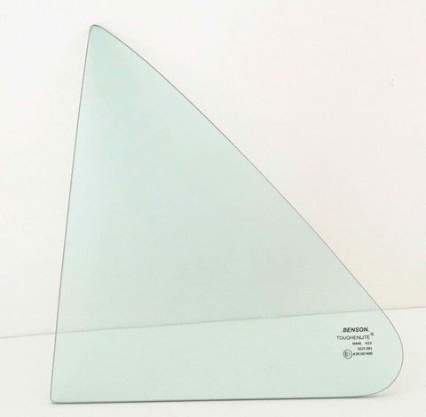 Driver Left Side Rear Vent Window Vent Glass Compatible with Nissan Sentra 1991-1994 / Tsuru 1992-2005 4 Door Sedan Models