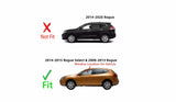 Driver Left Side Front Door Window Door Glass Compatible with Nissan Rogue 2008-2013 Models / Rouge Select 2014-2015 Models