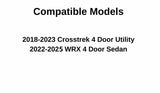 Passenger Right Side Front Door Window Door Glass Compatible with Subaru Crosstrek 2018-2023/ WRX 2022-2025 Models