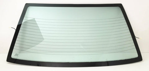 W/O Wiper Hole Style Heated Back Window Back Glass Compatible with Mitsubishi Lancer 4 Door Sedan 2002-2007 Models