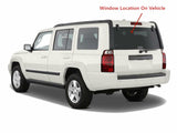 Heated W/ Hardware Back Tailgate Window Back Glass Compatible with Jeep Commander 2006-2011 Models