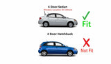 Heated Back Window Back Glass Compatible with Kia Rio 4 Door Sedan 2006-2011 Models