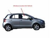 Passenger Right Side Front Door Window Door Glass Compatible with Toyota Echo 4 Door Sedan 2000-2005 Models/Toyota Yaris 4 Door Hatchback 2004-2005 Models