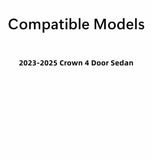Tempered Passenger Right Side Front Door Window Glass Compatible with Toyota Crown 2023-2025 Models