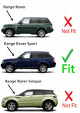 Driver Left Side Rear Door Window Door Glass Privacy Compatible with Land Rover Range Rover Sport 2006-2013 Models