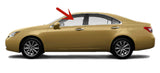 Driver Left Side Front Door Window Door Glass Compatible with Lexus ES350 4 Door Sedan 2007-2012 Models