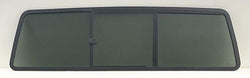 Rear Sliding Window Glass 3 Panel Back Slider (Gasket Not Included) Compatible with Ford F-Series Pickup Super Duty F100 F150 F250 F250HD F350 F600 F700 F800 1973-1996 Models