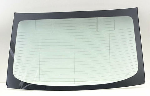 Back Window Back Glass Compatible with Mazda 3 4 Door Sedan 2014-2018 Models