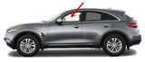 Driver Left Side Front Door Window Door Glass Compatible with Infiniti FX35 FX37 FX50 QX70 2009-2017 Models